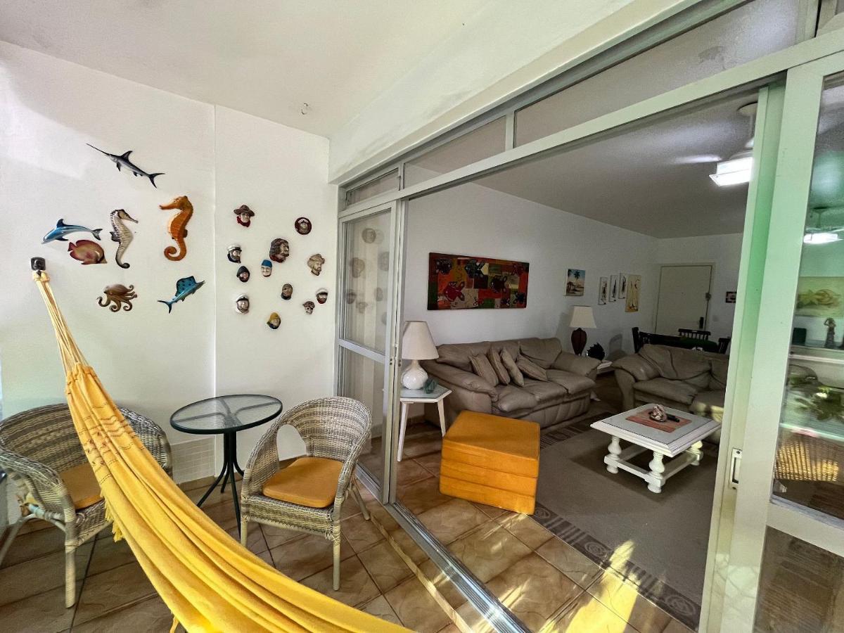 Super Aconchegante E Espacoso - Sacada Ampla E Perto Da Praia - Super Confortavel - Ap. 13 - Ed. Maison Du Parc Guaruja Exterior photo
